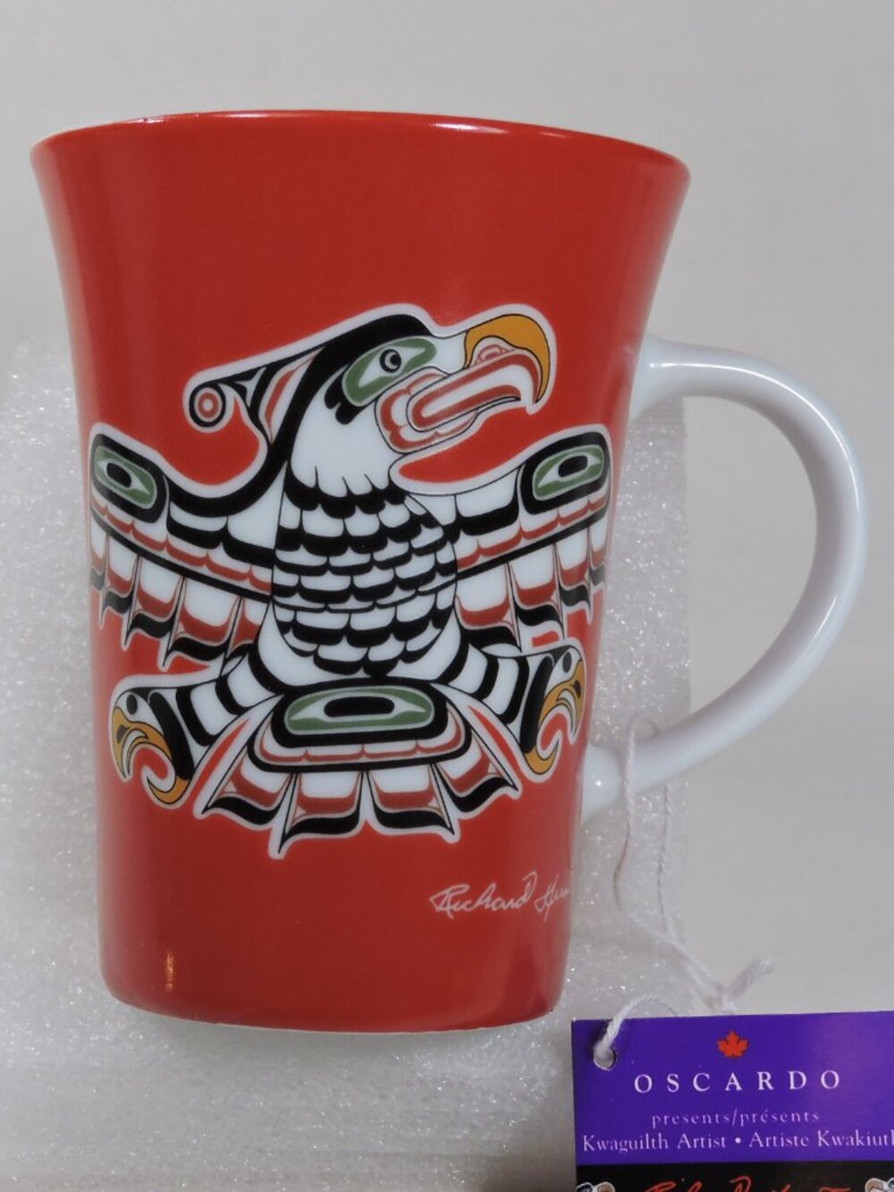 Red Thunderbird Coffee Mug By Richard Hunt - Oscardo Presents